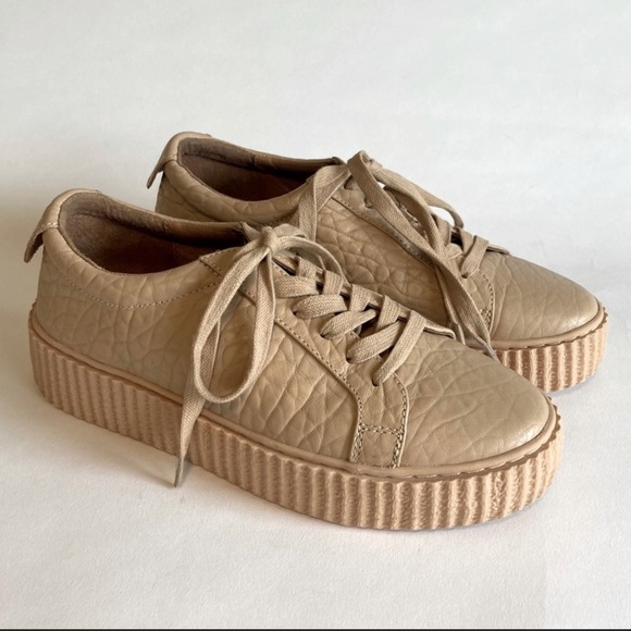 Australia Luxe Collective Shoes - Australia Luxe Collective Cream Superba Sheepskin Sneakers